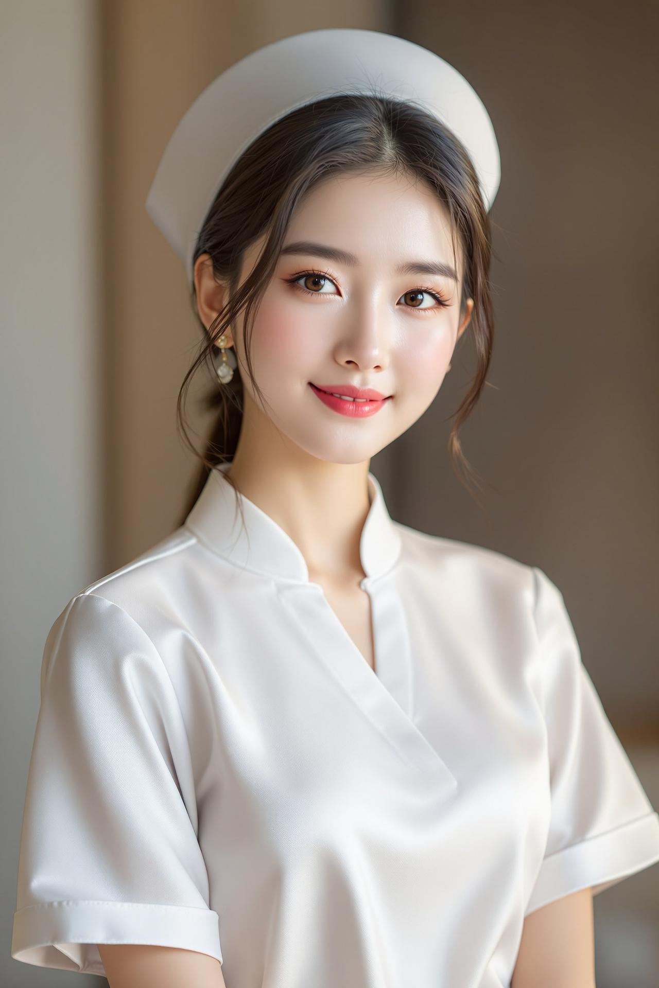 温柔天使护士服写真